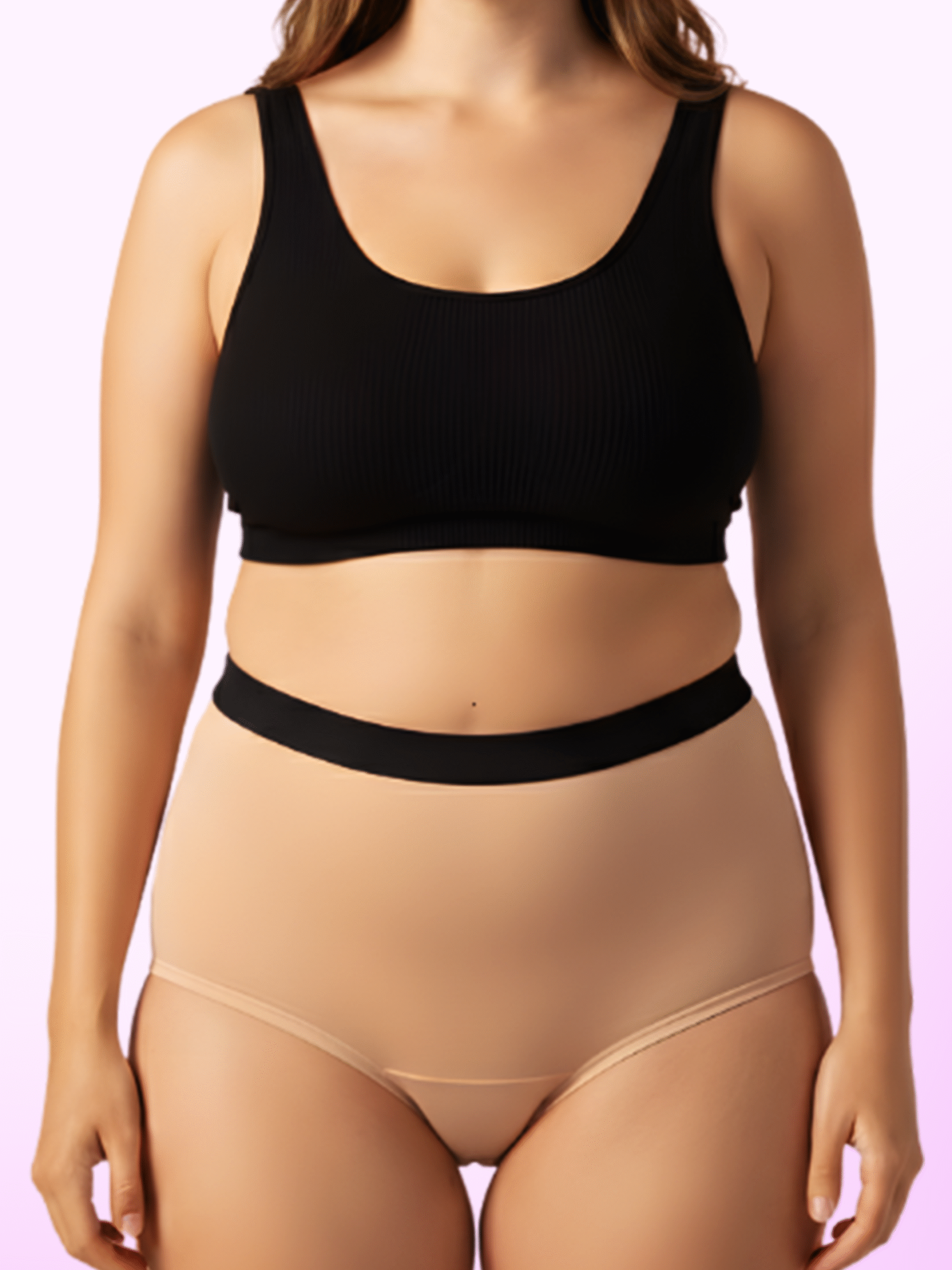 Cotton Period Panty (Beige) - Image 3