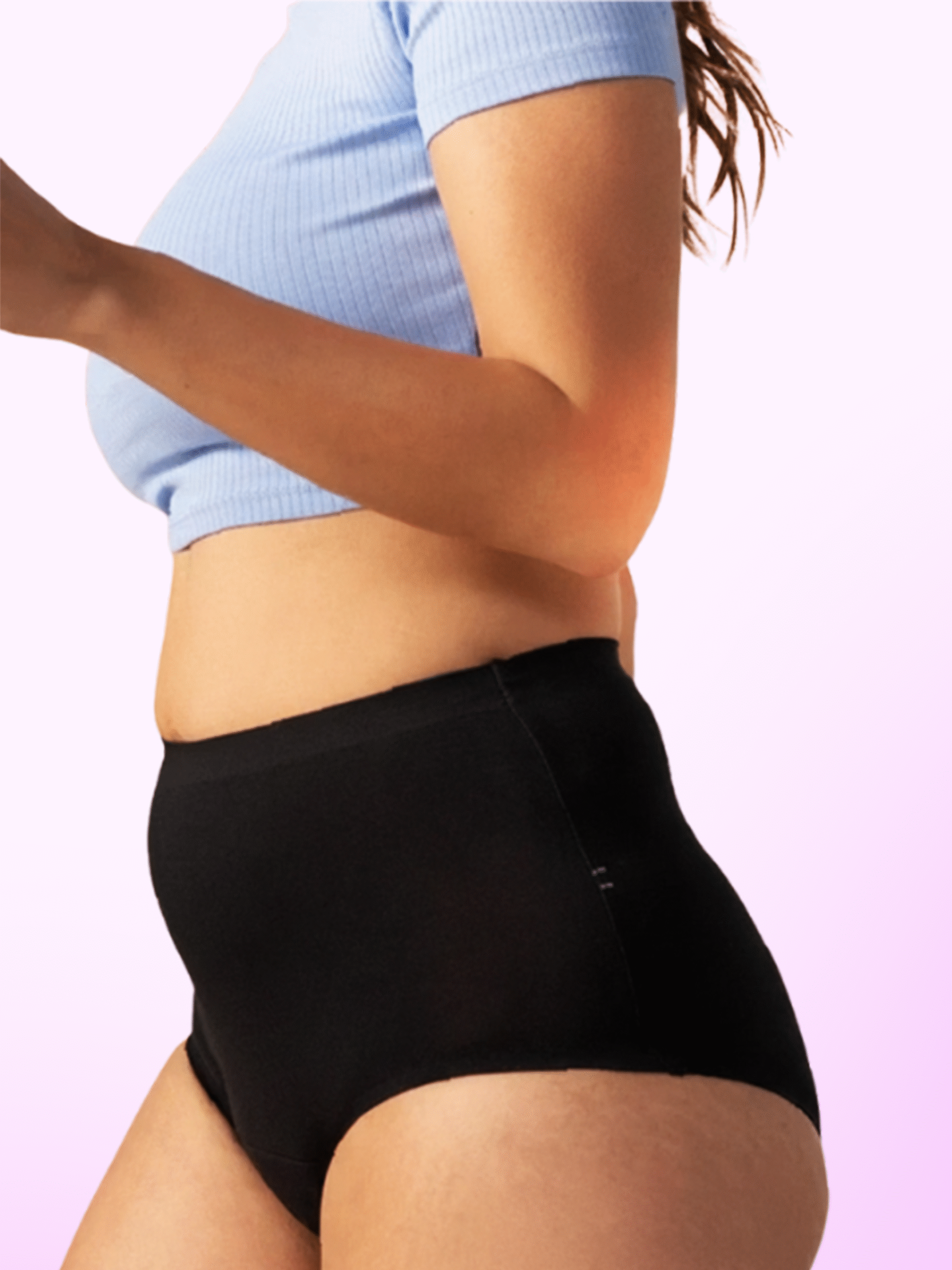 Modal Period Panty (Black) - Image 2